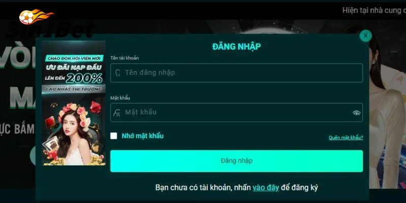 Đăng Nhập 3IN1BET - Hướng Dẫn Thao Tác Và Những Lưu Ý 1 Hướng dẫn chi tiết thao tác đăng nhập 3IN1BET